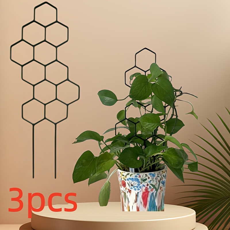 Plant Parents - 3 szt. Stelażów podtrzymujących rośliny, do