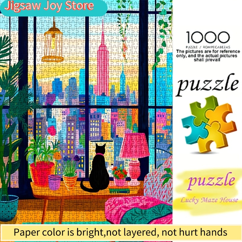 Puzzle papierowe DIY, Nocny wi – Plant Parents recenzja i cena