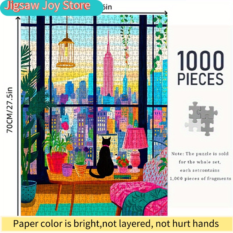 Puzzle papierowe DIY, Nocny wi – Plant Parents recenzja i cena