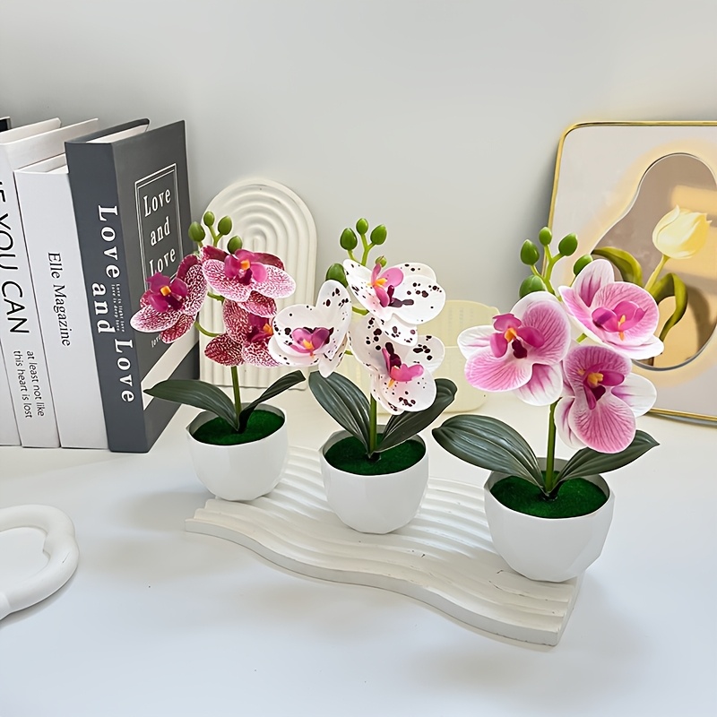 3 szt. Sztuczne orchidee Phala – Orchid Phalaenopsis recenzja i cena