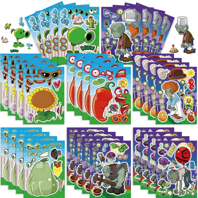 Naklejki Puzzle Plants Vs. Zom – Plant Parent Vs Plantin recenzja i cena