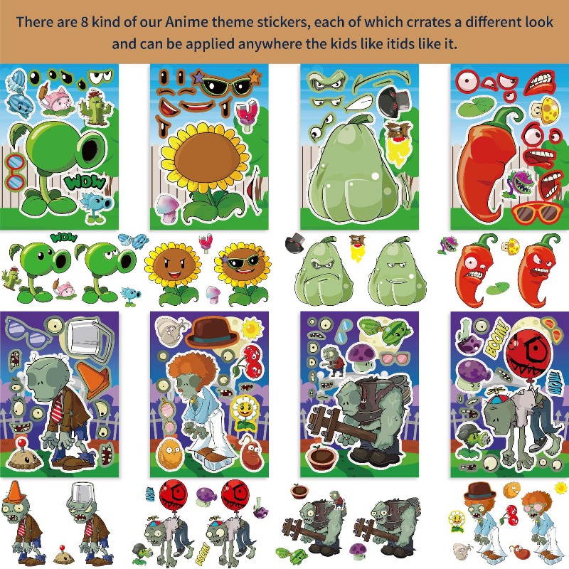 Naklejki Puzzle Plants Vs. Zom – Plant Parent Vs Plantin recenzja i cena