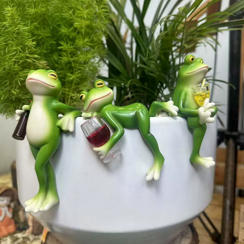 Nowoczesna donica żabka z żywi – Plant Parents recenzja i cena