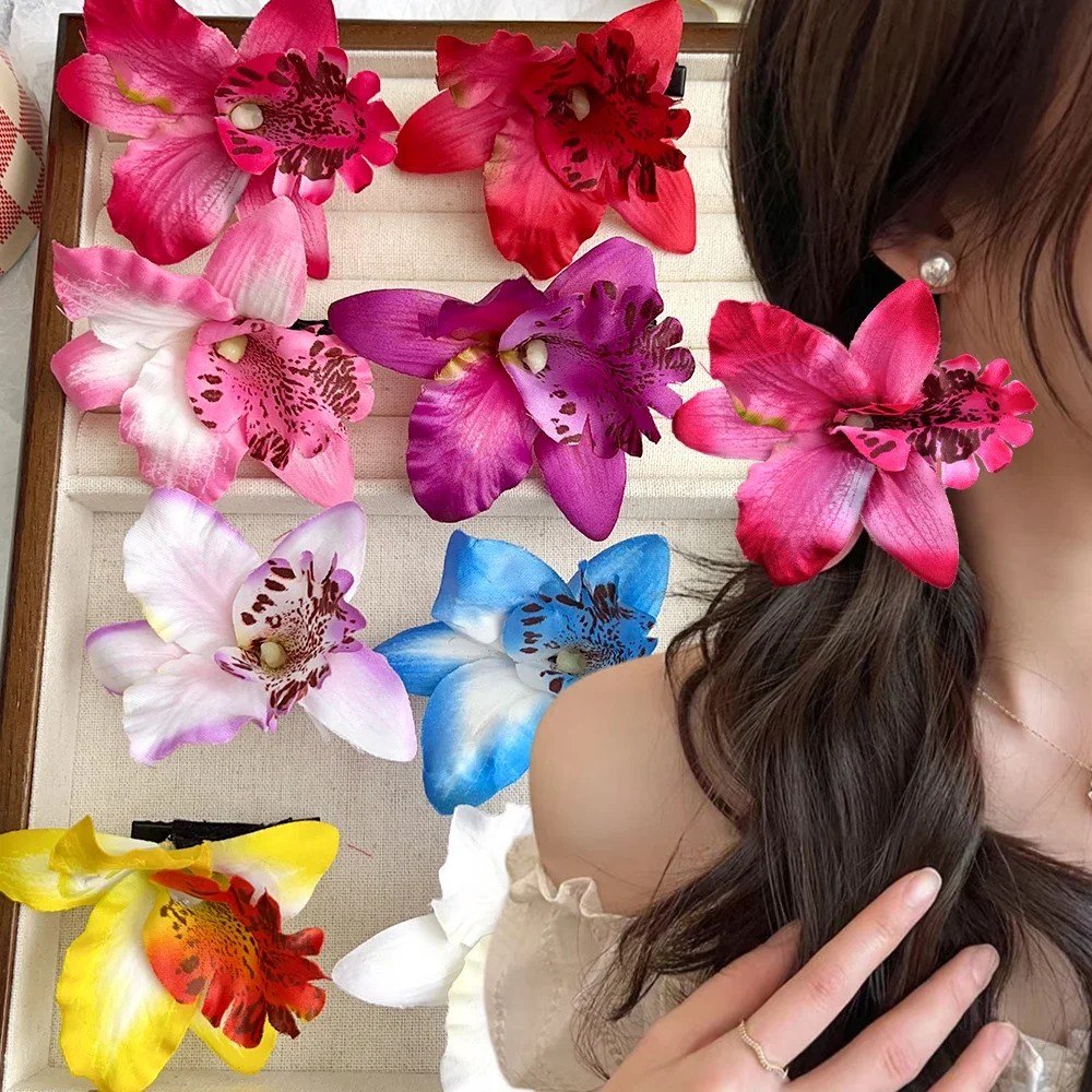 Spinka do włosów z kwiatem orc – Orchid Phalaenopsis recenzja i cena