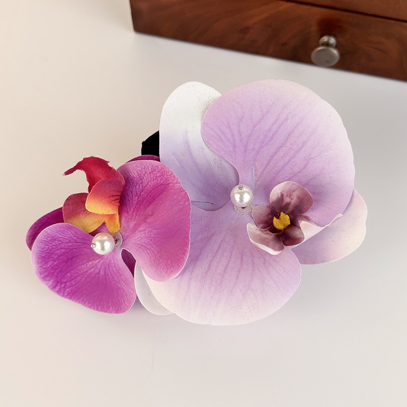 3-częściowe kolorowe spinki do – Orchid Phalaenopsis recenzja i cena