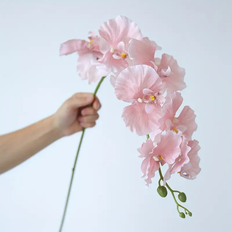 Sztuczne kwiaty orchidei motyl – Orchid Phalaenopsis recenzja i cena