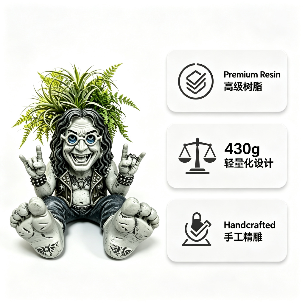 Ozzy Osbourne Książę Ciemności – Plant Parents recenzja i cena