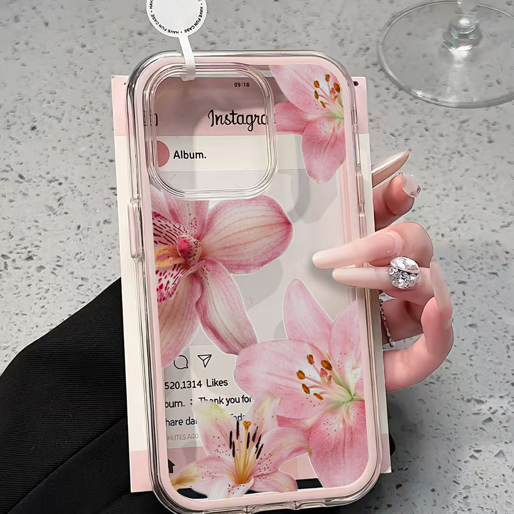 Różowe etui na telefon z motyw – Plants X recenzja i cena