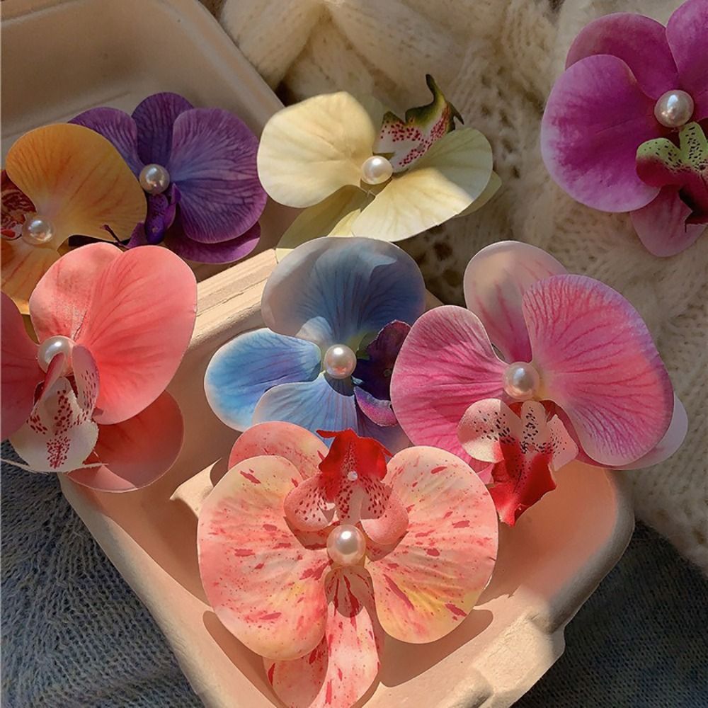 1 szt. Klips fryzjerski spinka – Orchid Phalaenopsis recenzja i cena