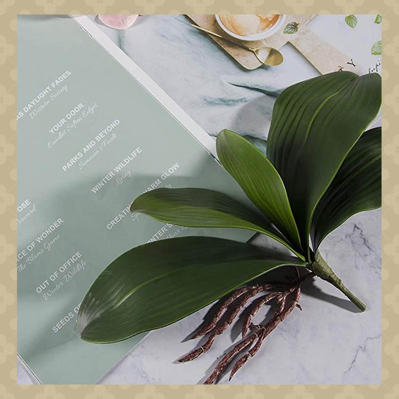 AB45 Sztuczne Liście Orchidei  – Orchid Phalaenopsis recenzja i cena